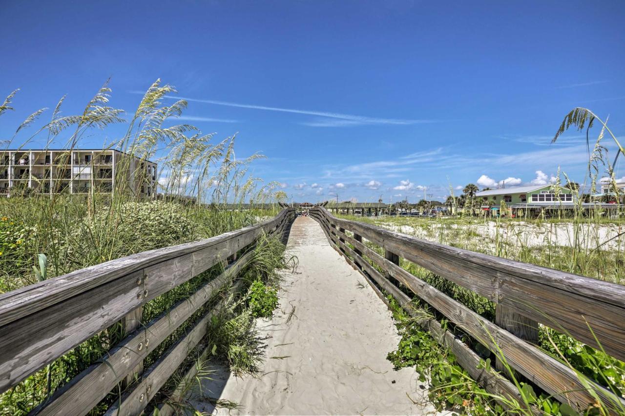 Oceanfront St Augustine Studio With Pool Access! Saint Augustine Exterior foto