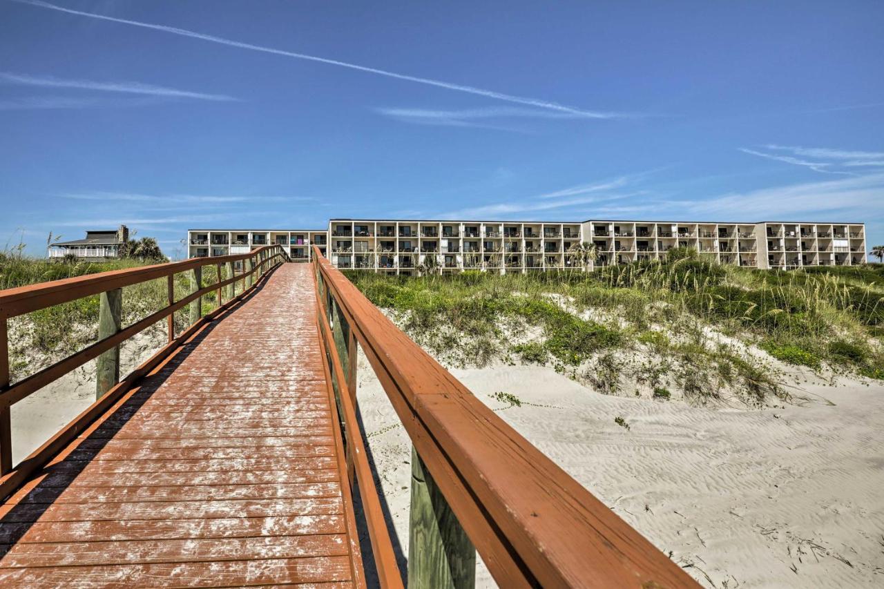 Oceanfront St Augustine Studio With Pool Access! Saint Augustine Exterior foto